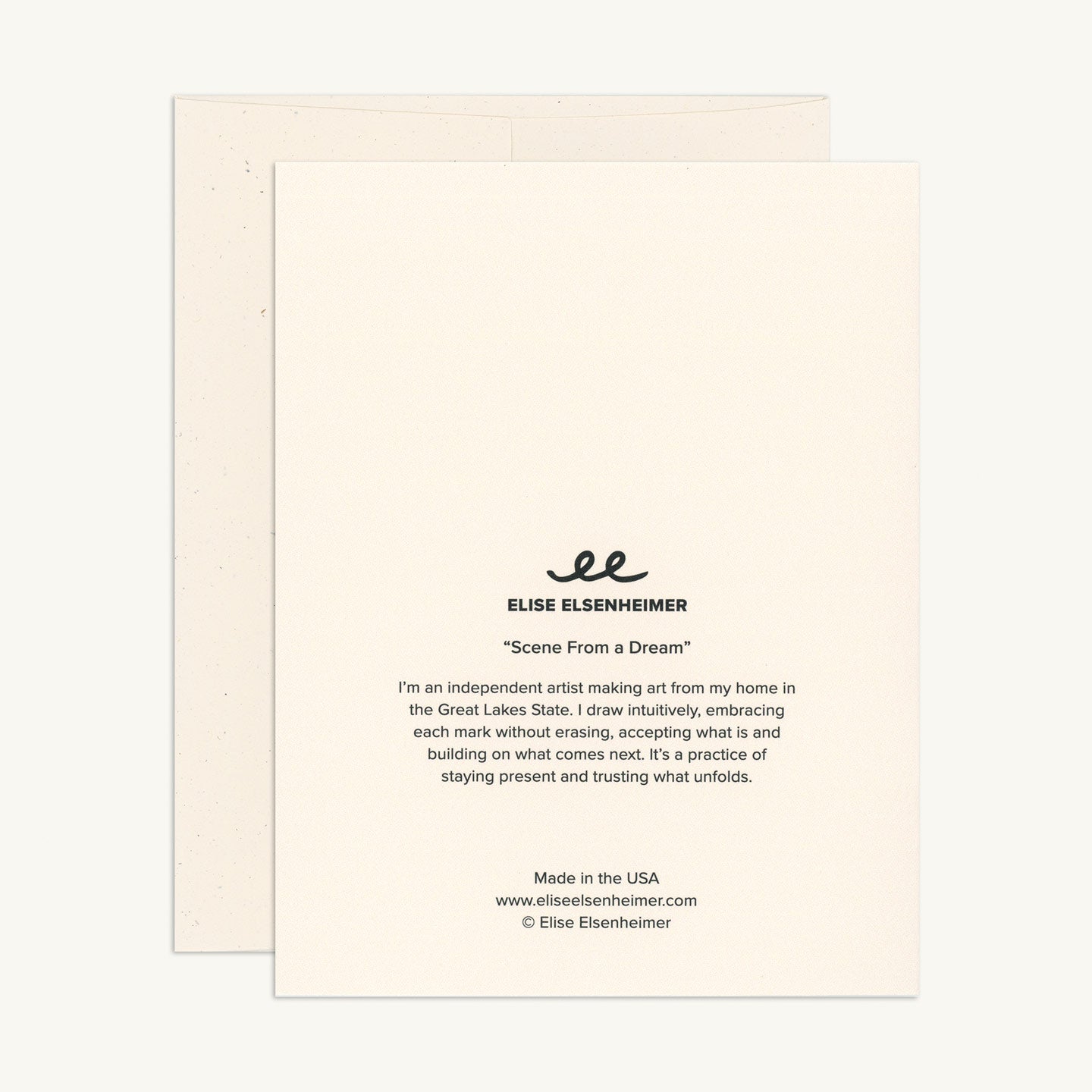 Scene From a Dream - Card