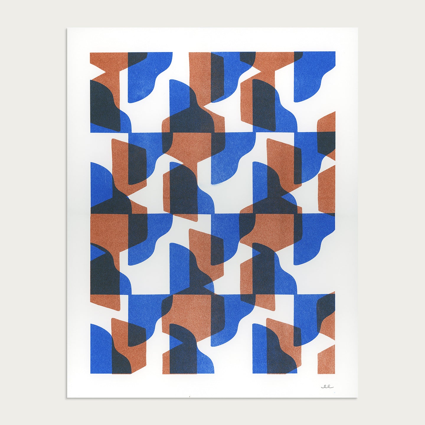 Shifting Light – Set of 3 Risograph Art Prints