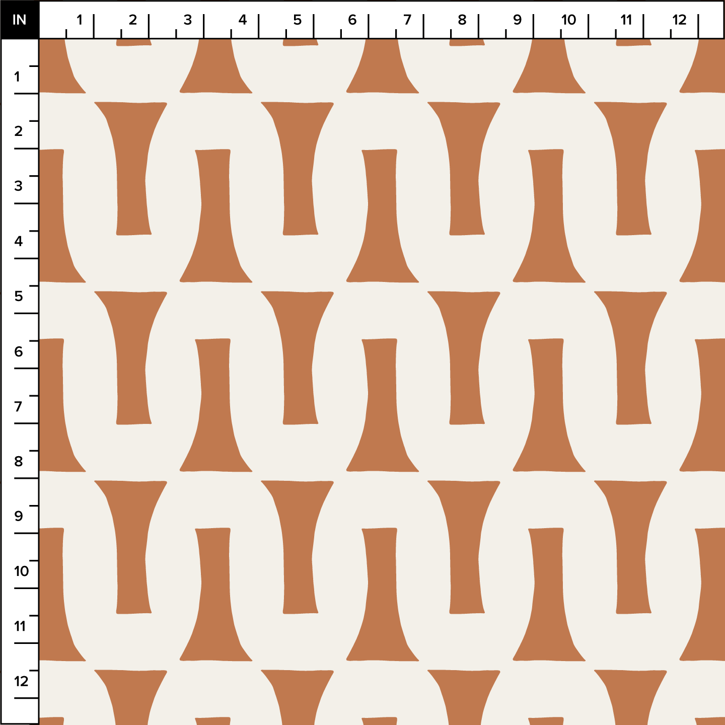 Flow (Copper/Warm White) - Fabric