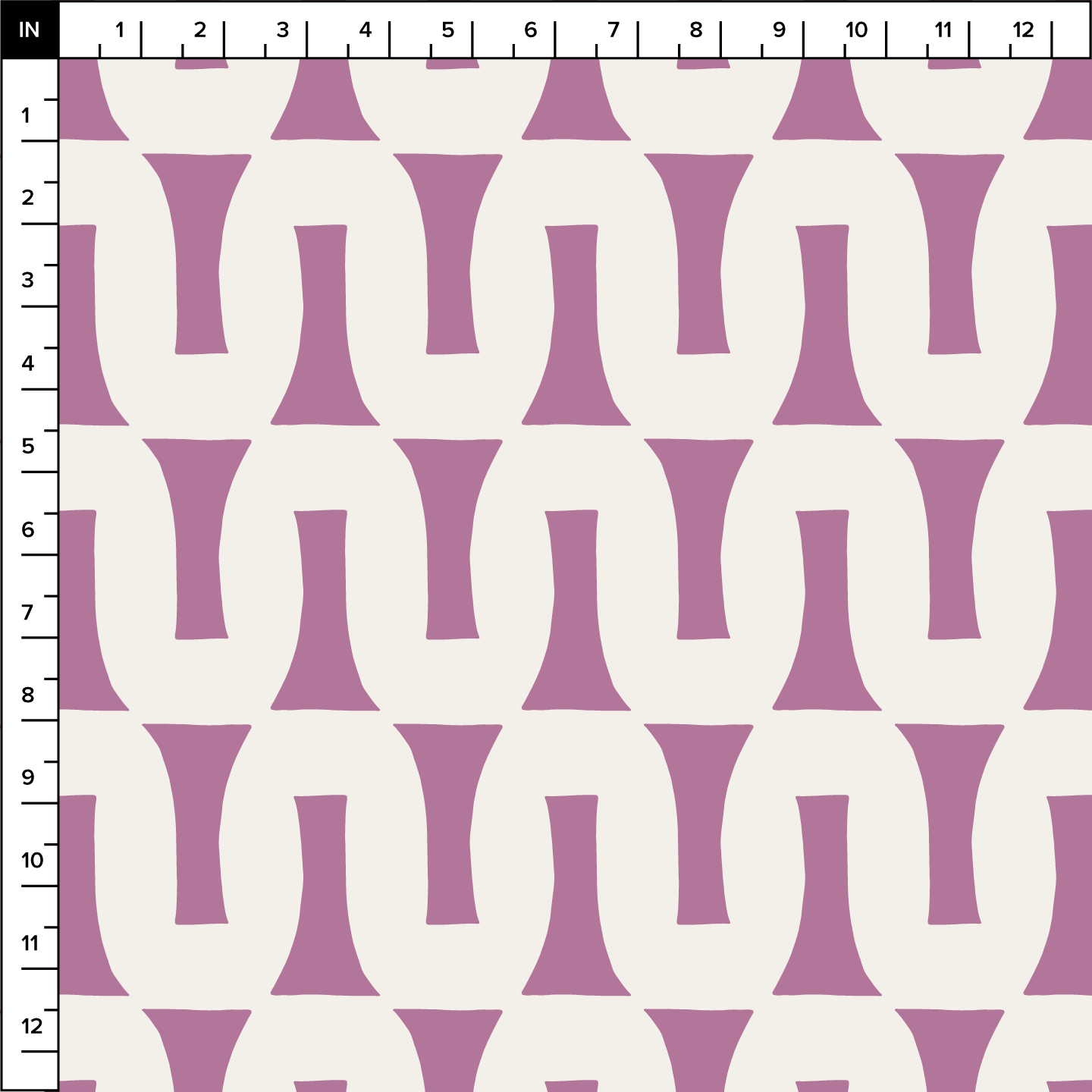 Flow (Orchid/Warm White) - Fabric