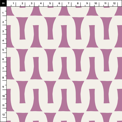 Flow (Orchid/Warm White) - Fabric