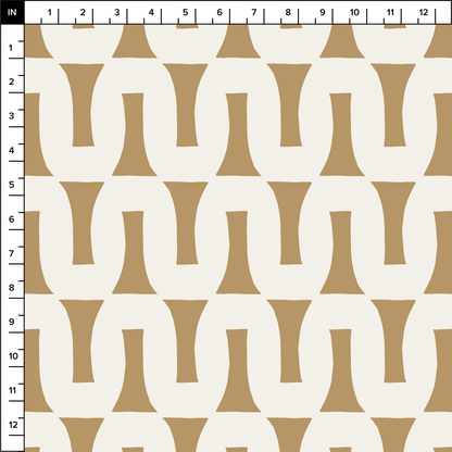Flow (Sand/Warm White) - Fabric