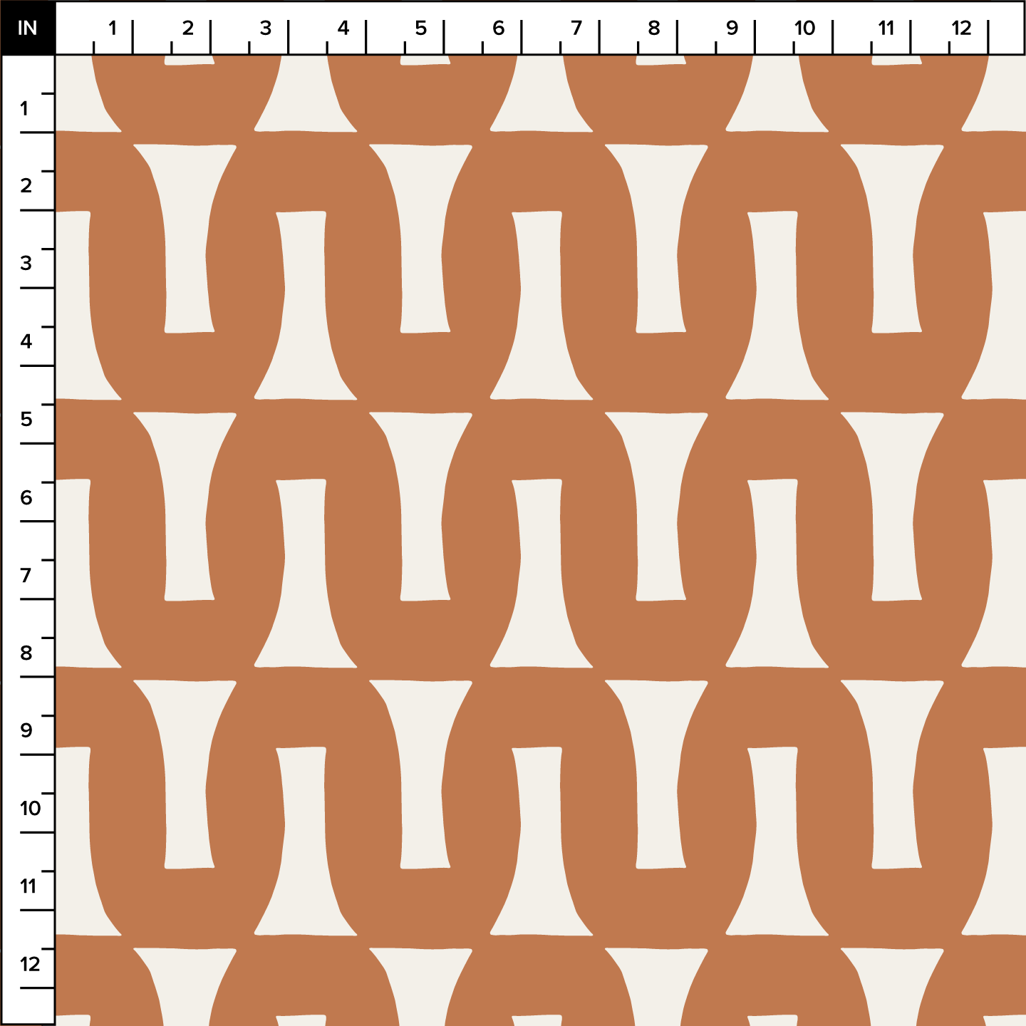 Flow (Warm White/Copper) - Fabric
