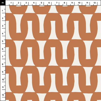 Flow (Warm White/Copper) - Fabric