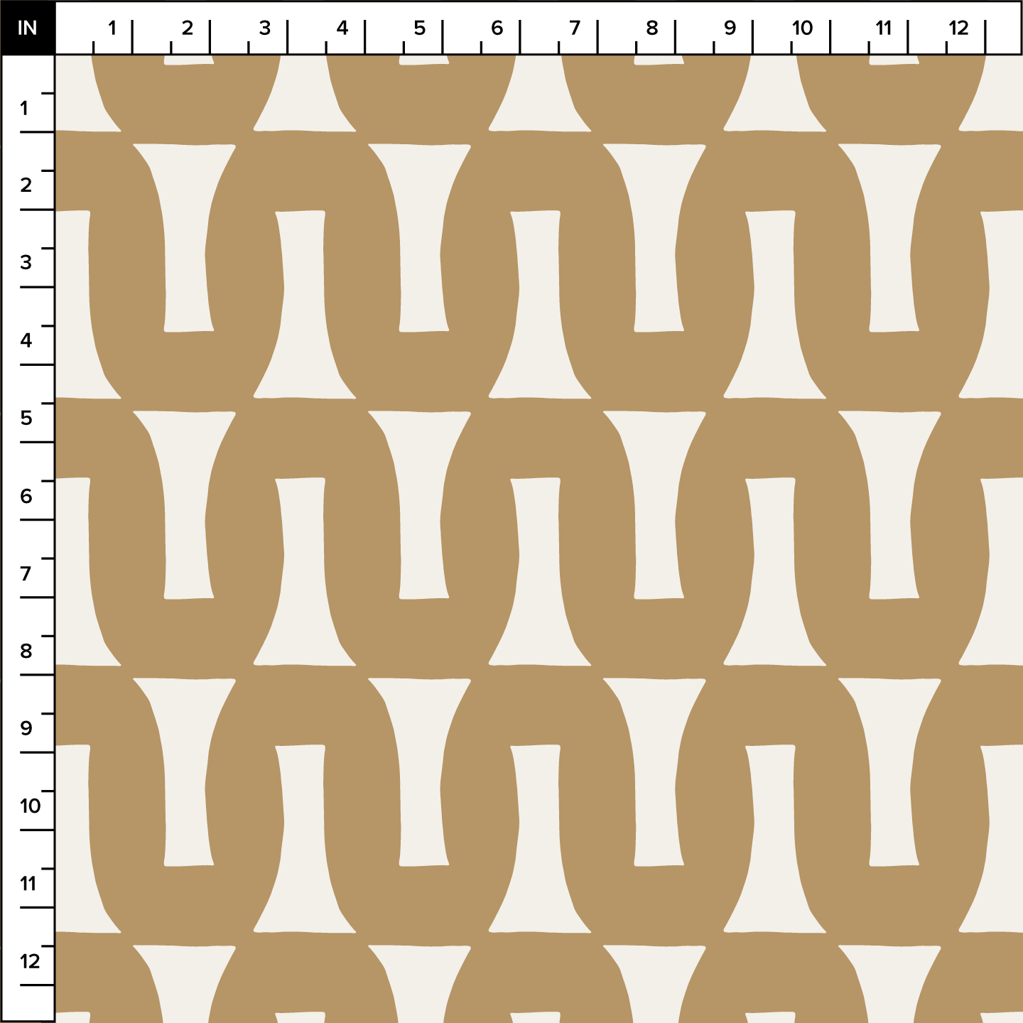 Flow (Warm White/Sand) - Fabric
