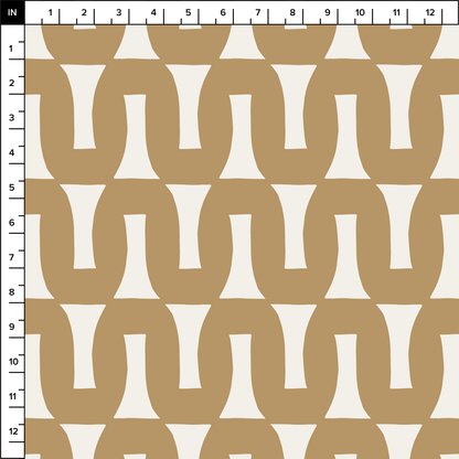 Flow (Warm White/Sand) - Fabric