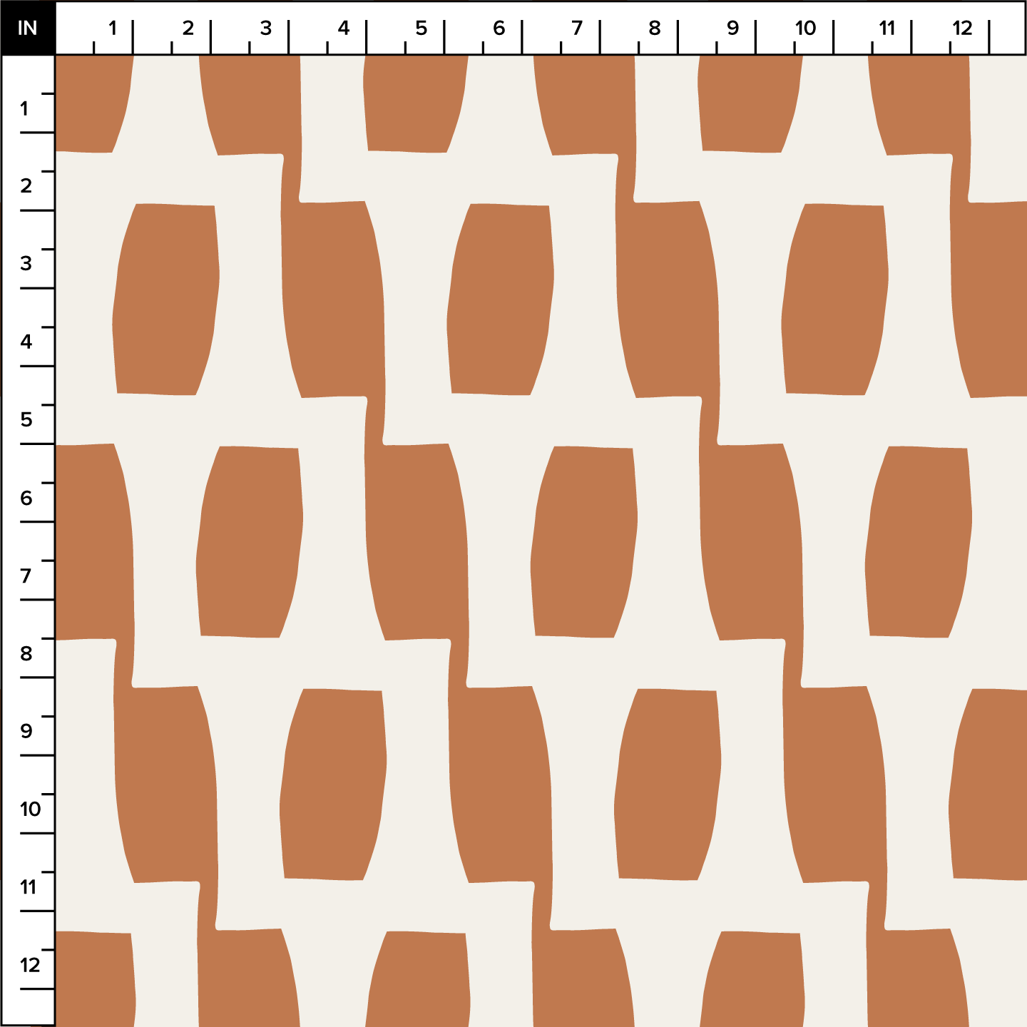 Honeycomb (Copper/Warm White) - Fabric