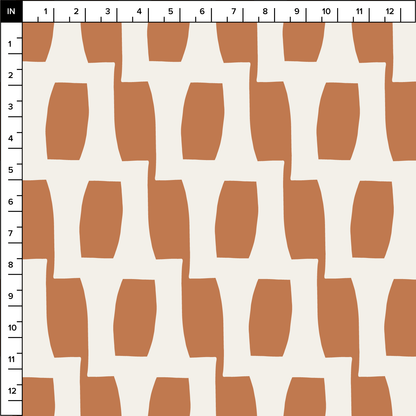 Honeycomb (Copper/Warm White) - Fabric