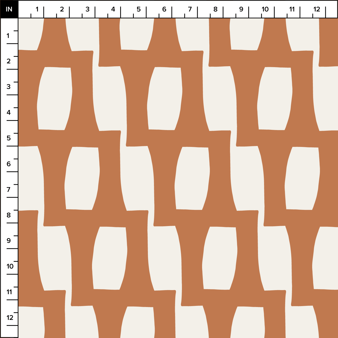 Honeycomb (Warm White/Copper) - Fabric