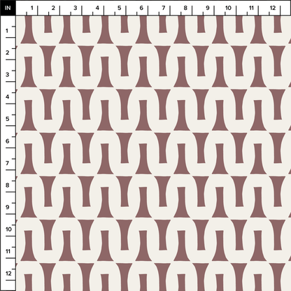Flow (Mocha/Warm White) - Fabric
