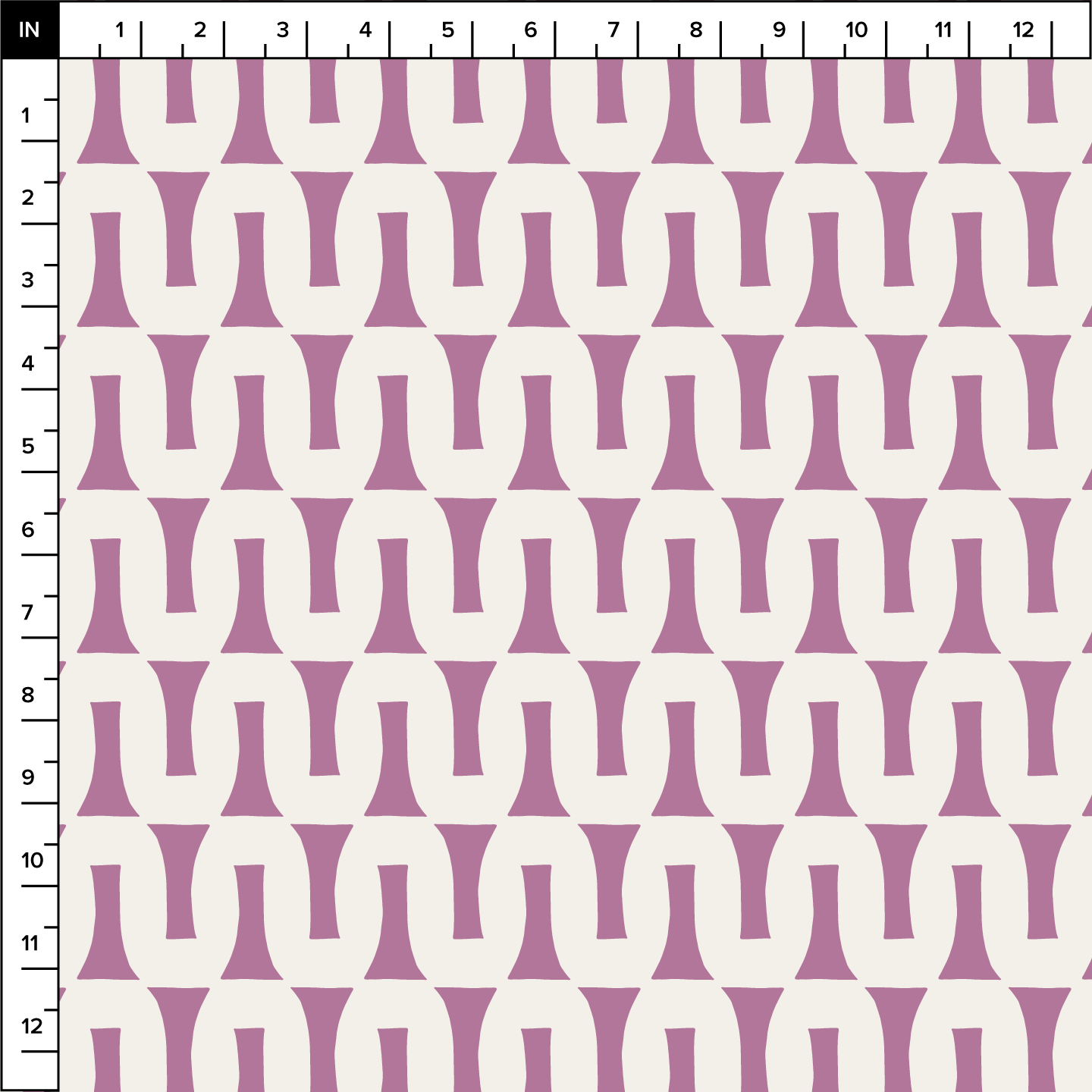 Flow (Orchid/Warm White) - Fabric