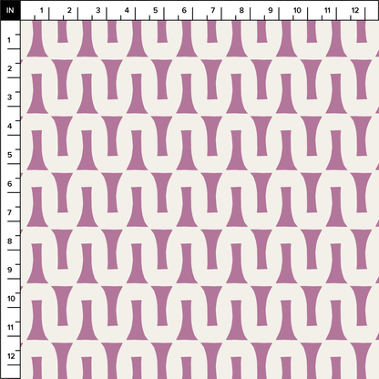 Flow (Orchid/Warm White) - Fabric
