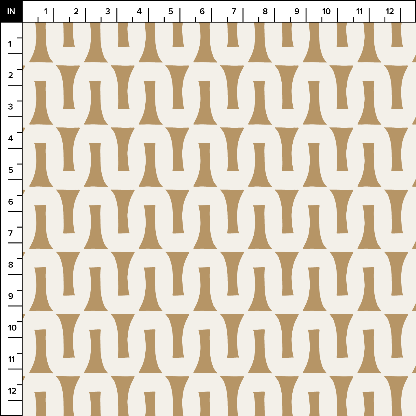 Flow (Sand/Warm White) - Fabric