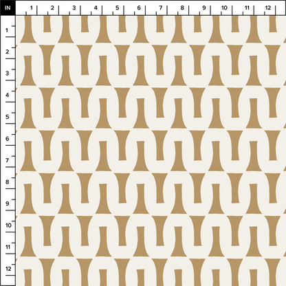 Flow (Sand/Warm White) - Fabric