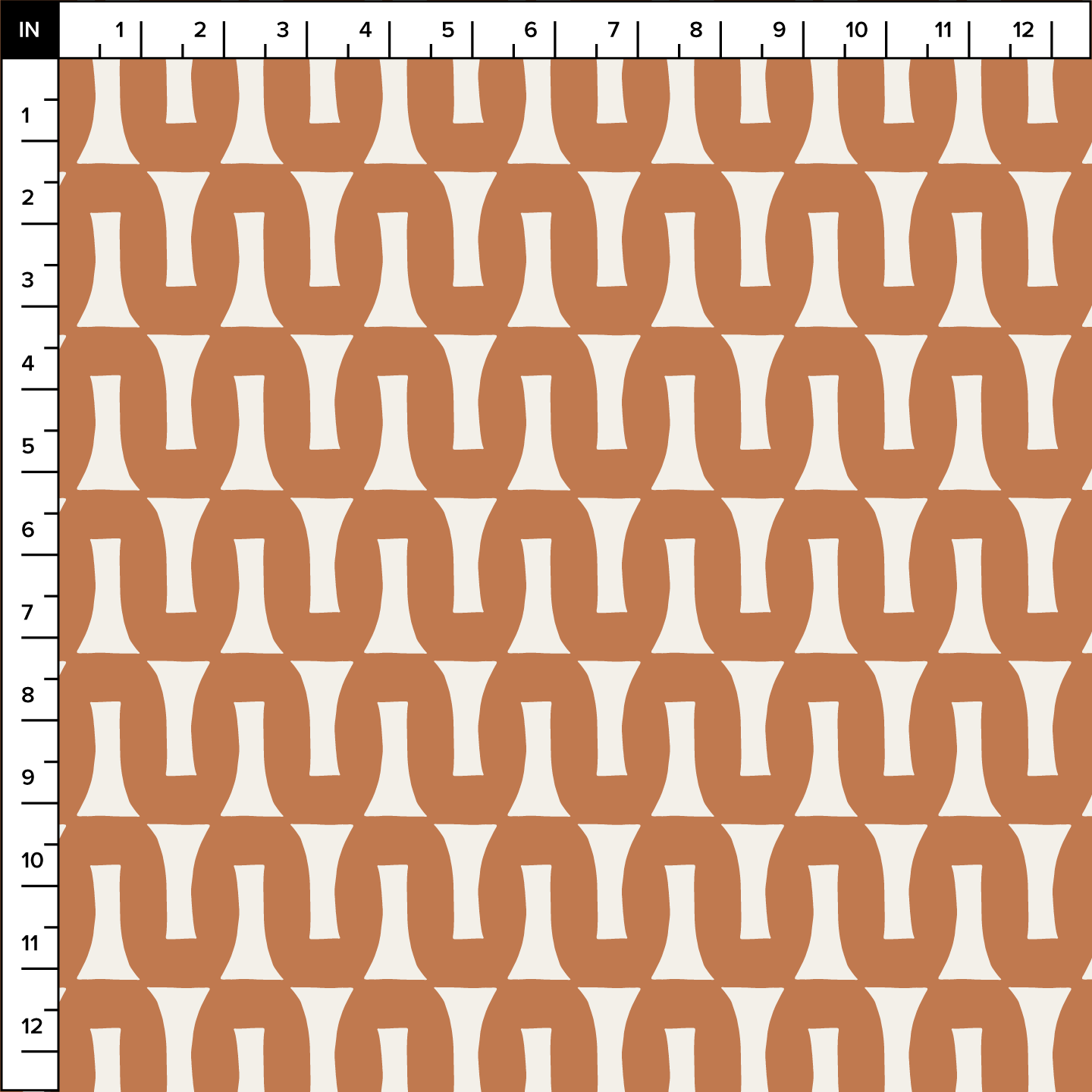 Flow (Warm White/Copper) - Fabric