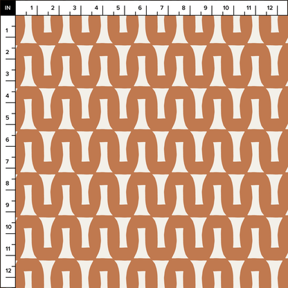 Flow (Warm White/Copper) - Fabric