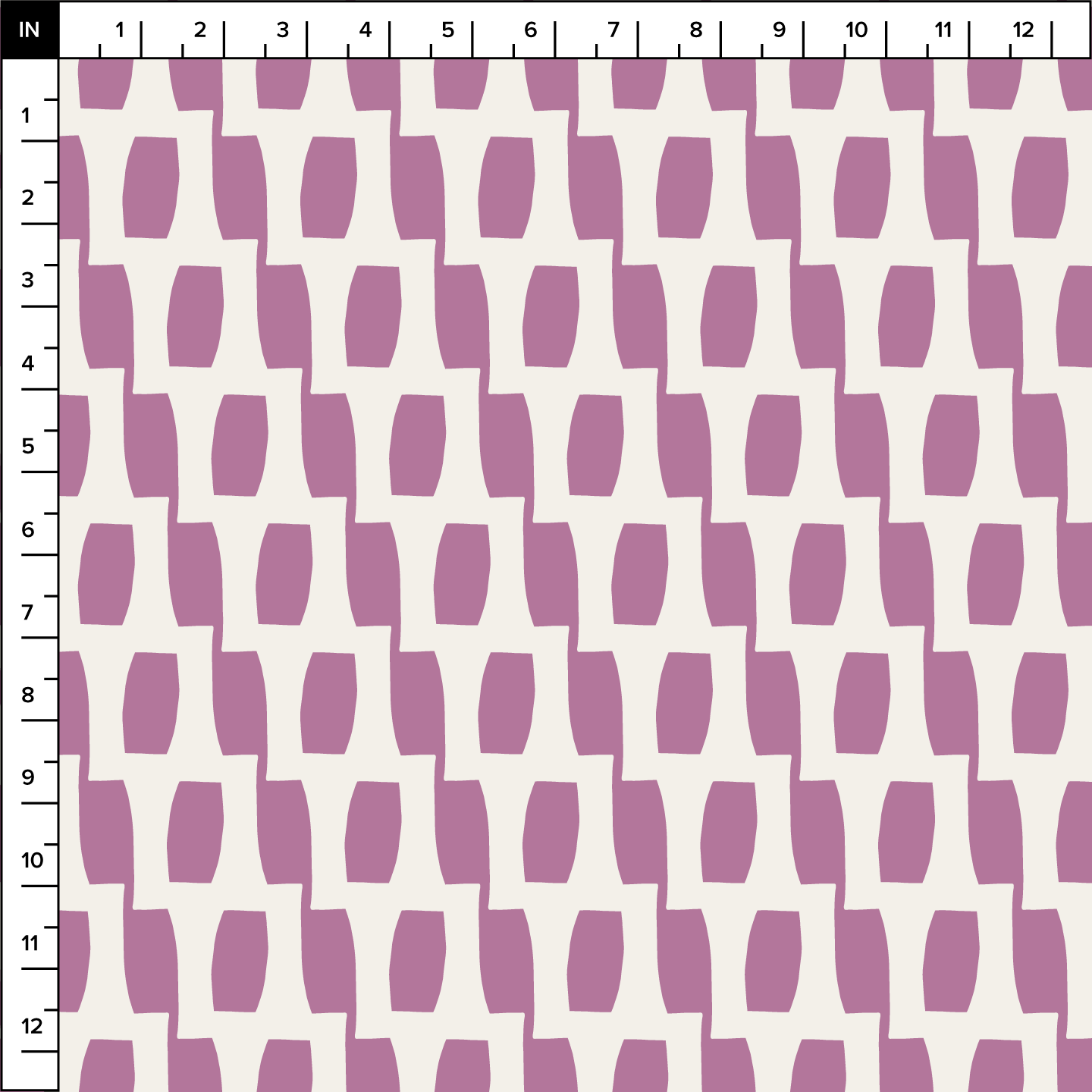 Honeycomb (Orchid/Warm White) - Fabric