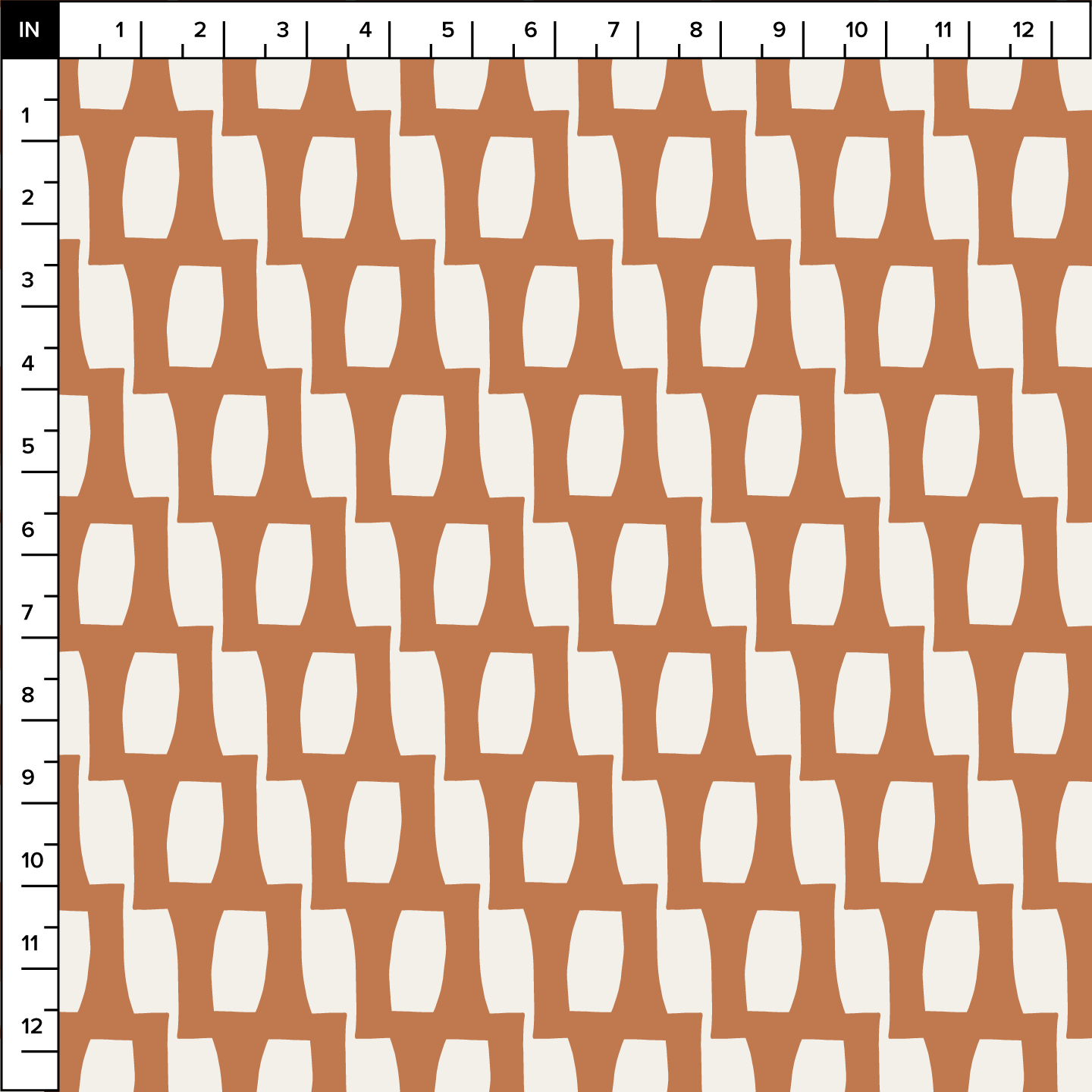 Honeycomb (Warm White/Copper) - Fabric