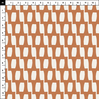 Honeycomb (Warm White/Copper) - Fabric