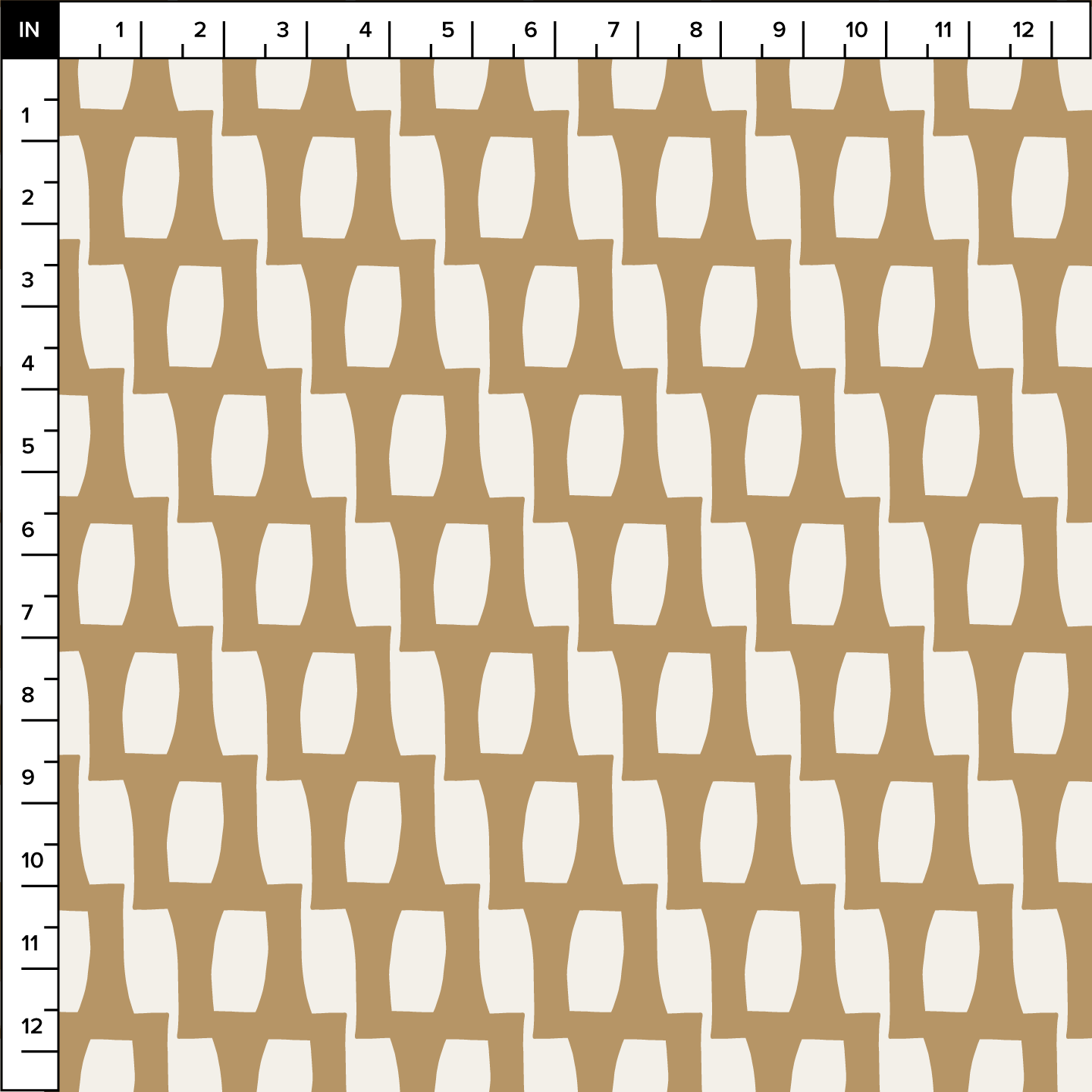 Honeycomb (Warm White/Sand) - Fabric