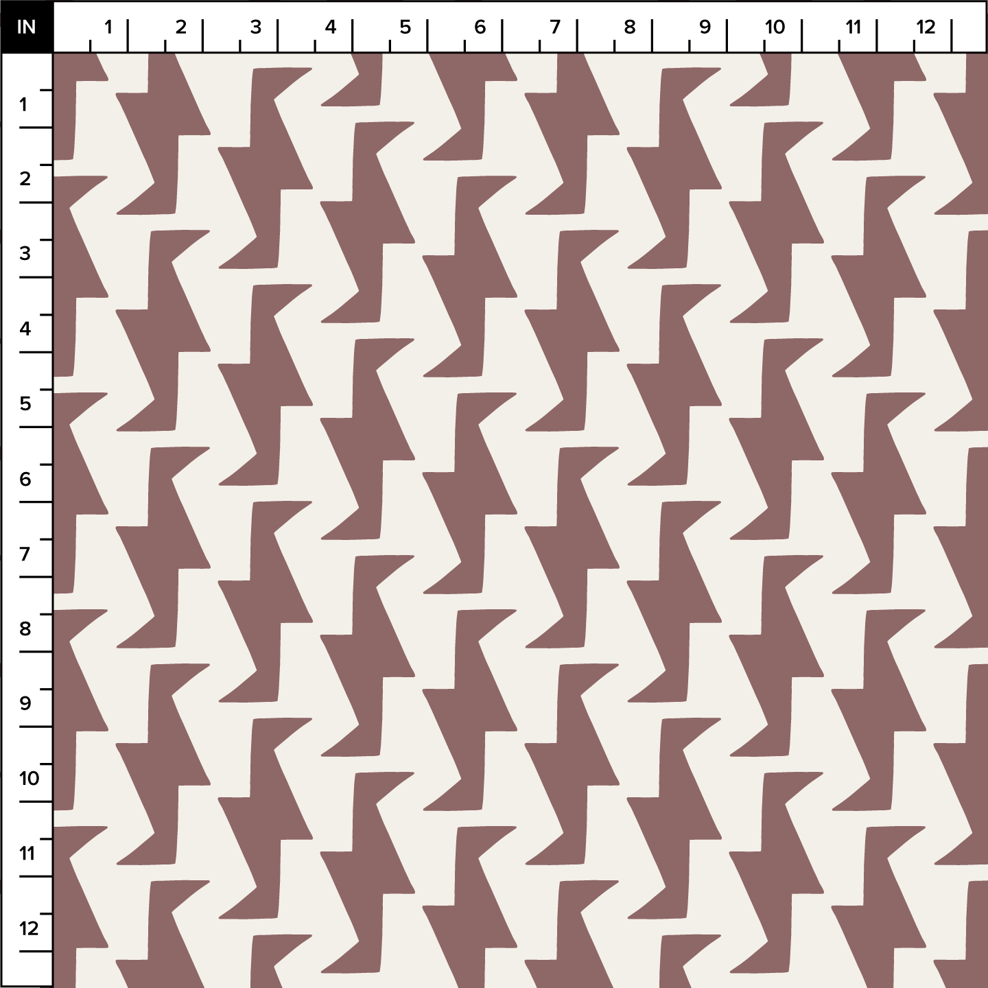 Troupe (Warm White/Mocha) - Fabric