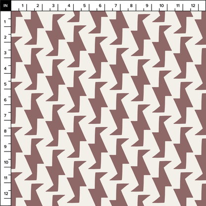 Troupe (Warm White/Mocha) - Fabric