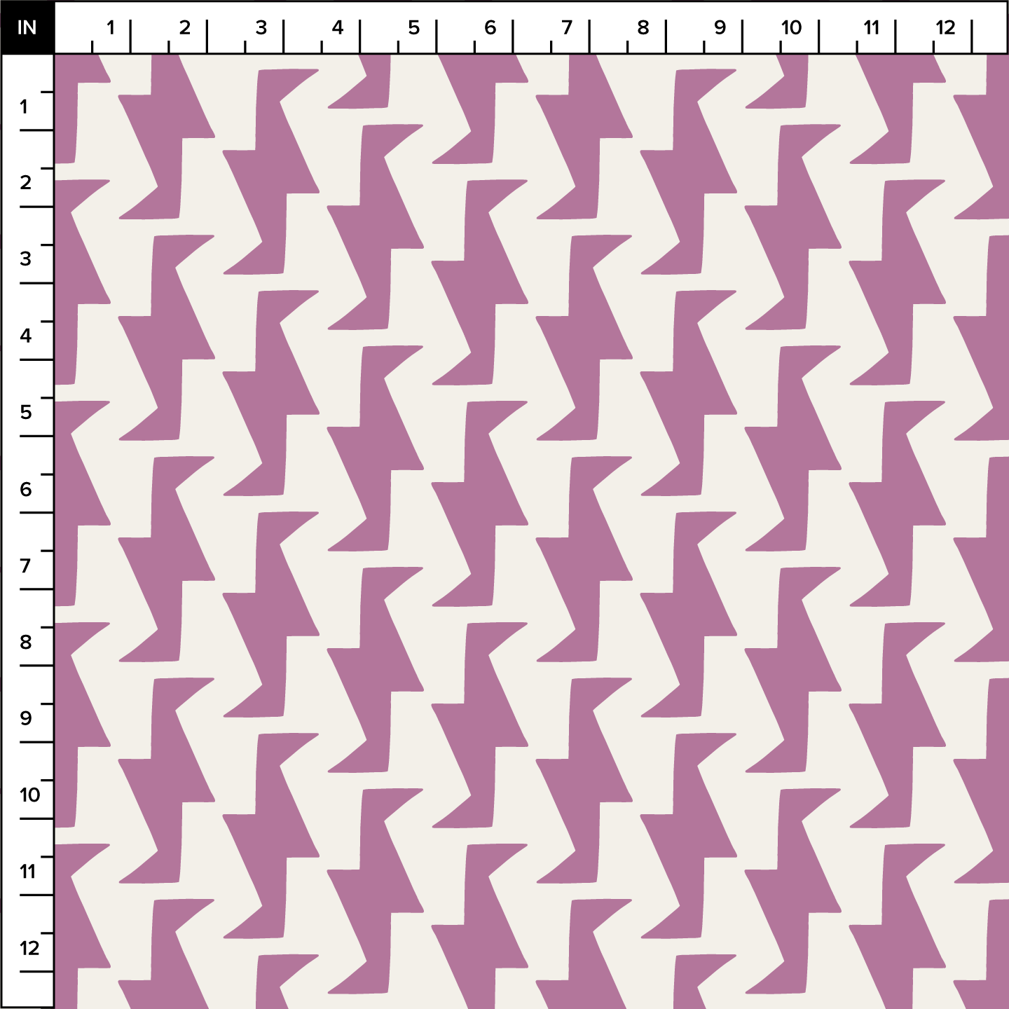 Troupe (Warm White/Orchid) - Fabric
