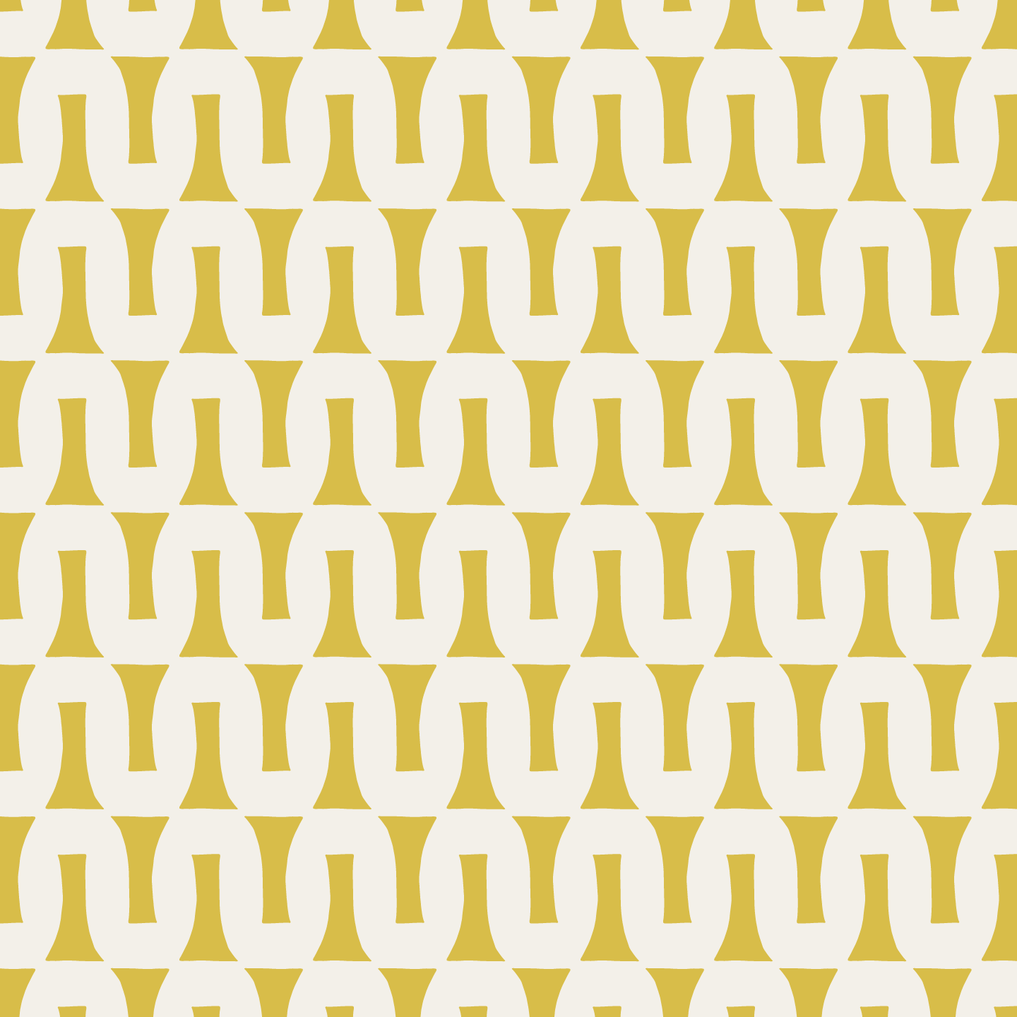 Flow (Lemon/Warm White) - Fabric