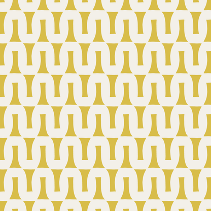 Flow (Lemon/Warm White) - Fabric