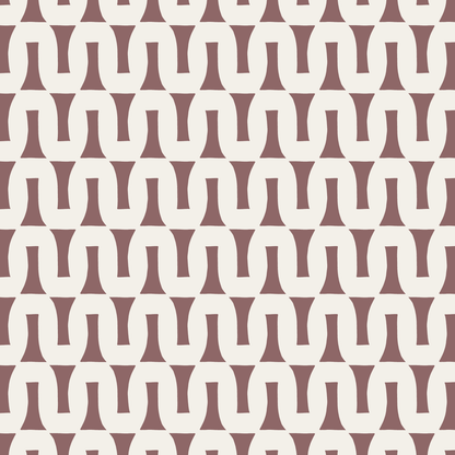 Flow (Mocha/Warm White) - Fabric