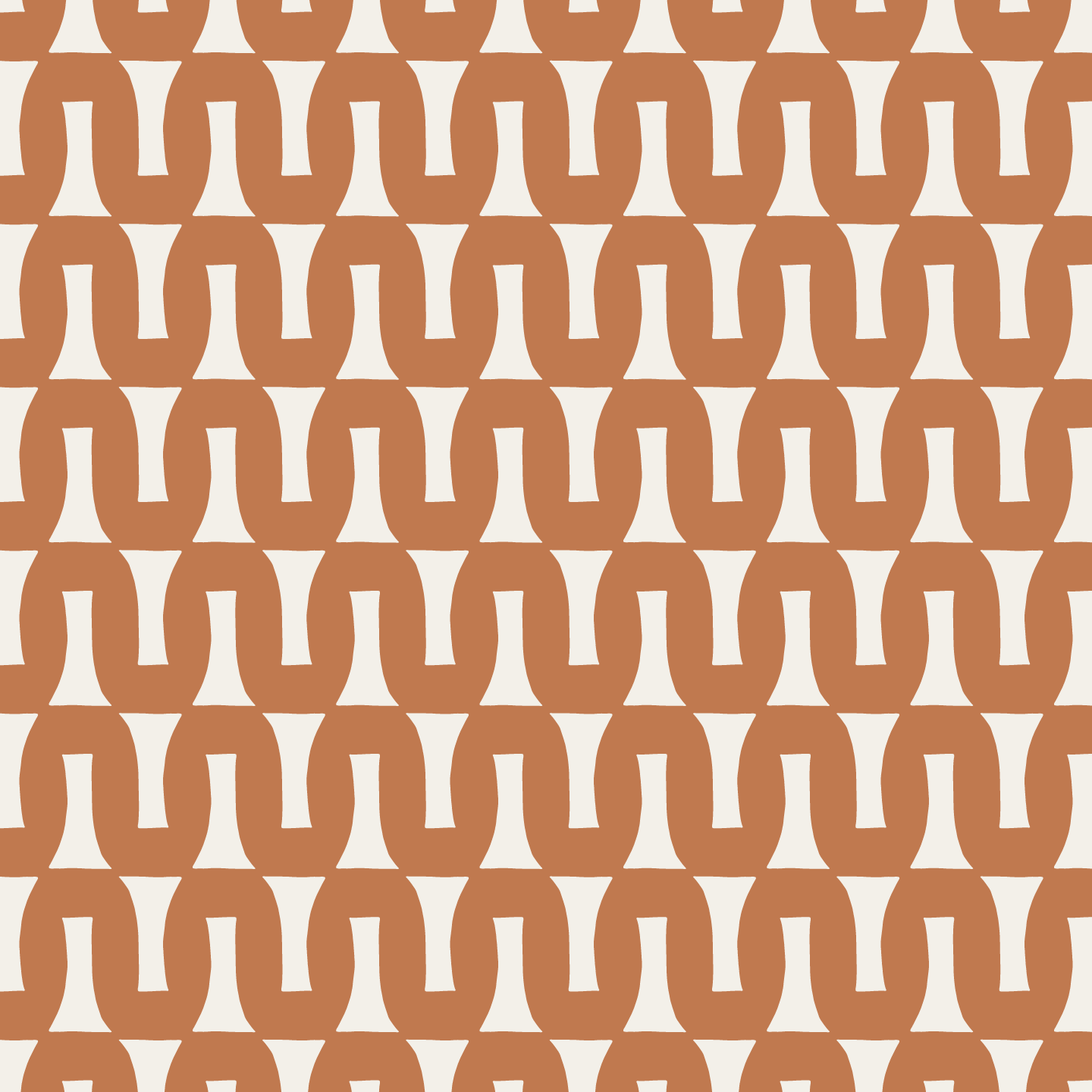 Flow (Warm White/Copper) - Fabric