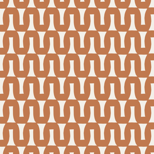 Flow (Warm White/Copper) - Fabric