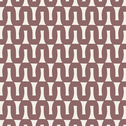 Flow (Warm White/Mocha) - Fabric