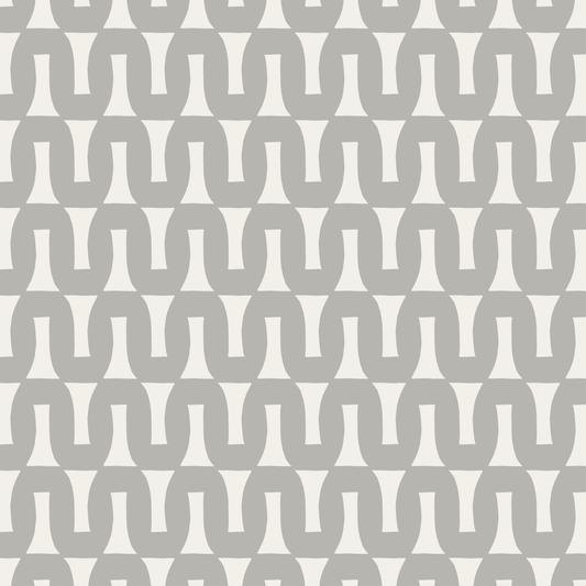 Flow (Warm White/Stone Gray) - Fabric