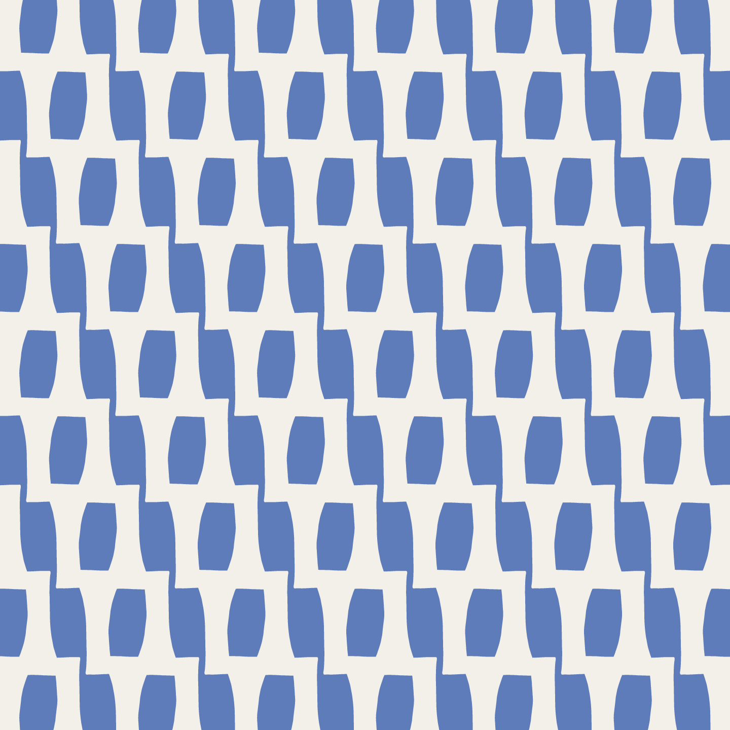 Honeycomb (Blue/Warm White) - Fabric