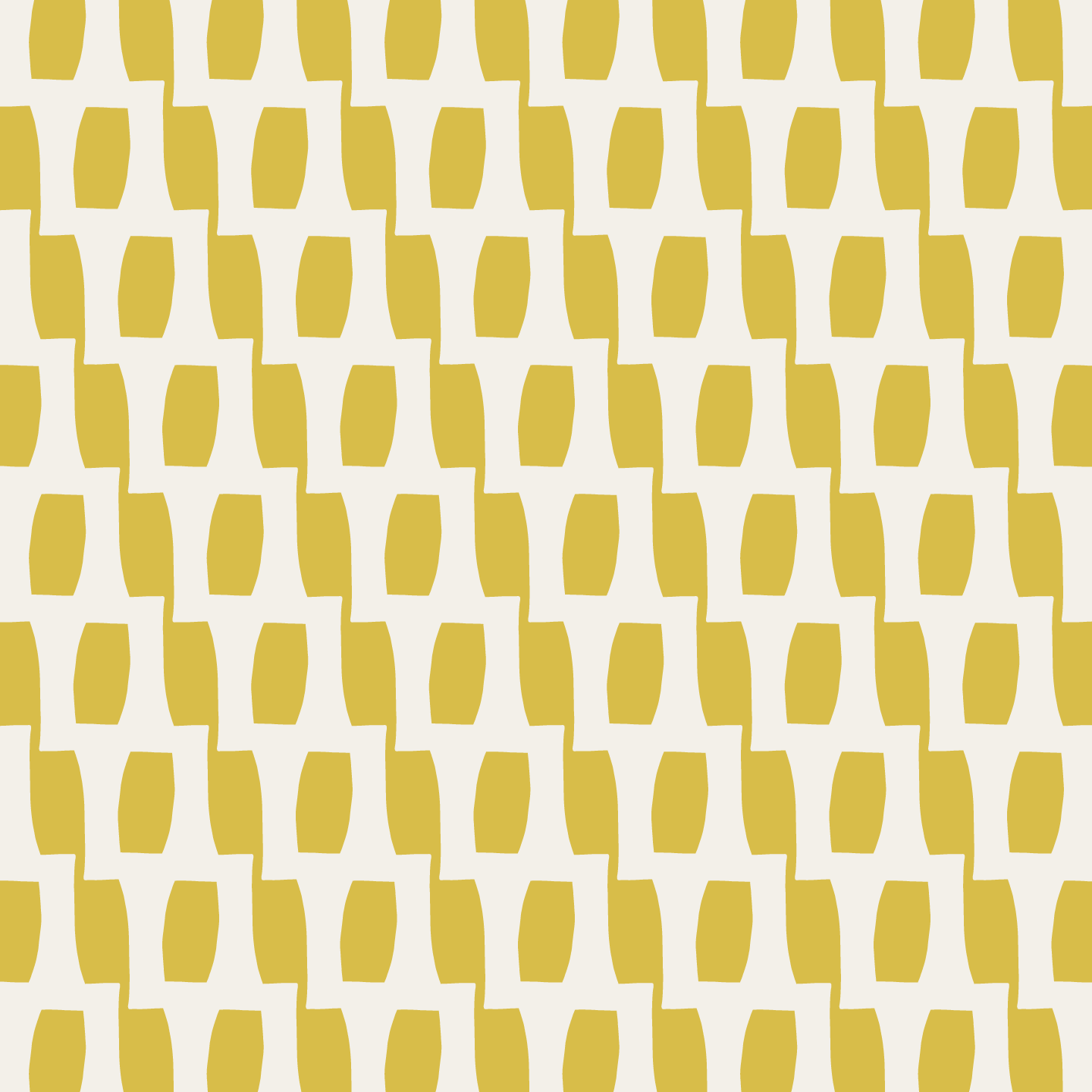 Honeycomb (Lemon/Warm White) - Fabric