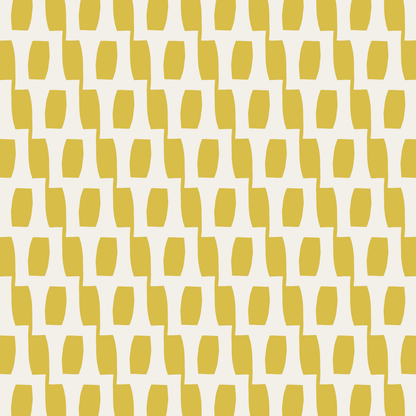 Honeycomb (Lemon/Warm White) - Fabric