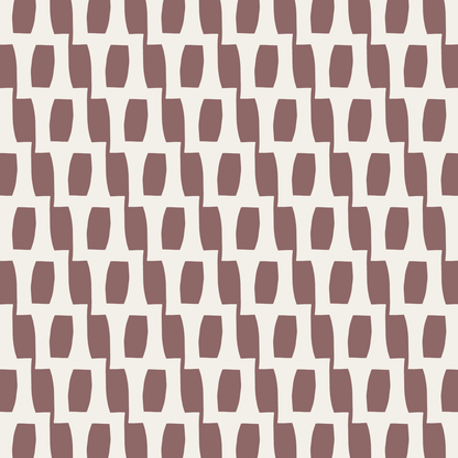 Honeycomb (Mocha/Warm White) - Fabric