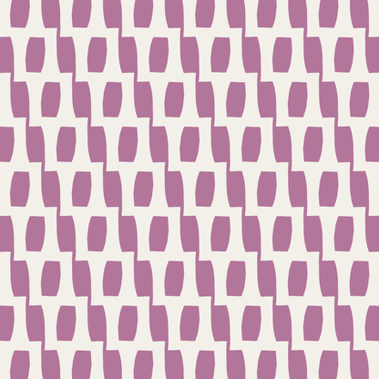 Honeycomb (Orchid/Warm White) - Fabric