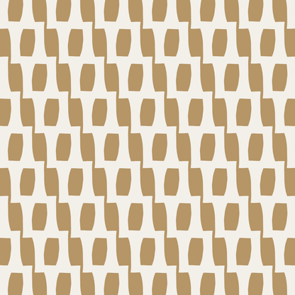 Honeycomb (Sand/Warm White) - Fabric