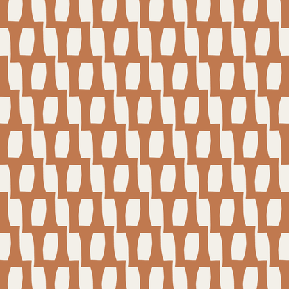 Honeycomb (Warm White/Copper) - Fabric