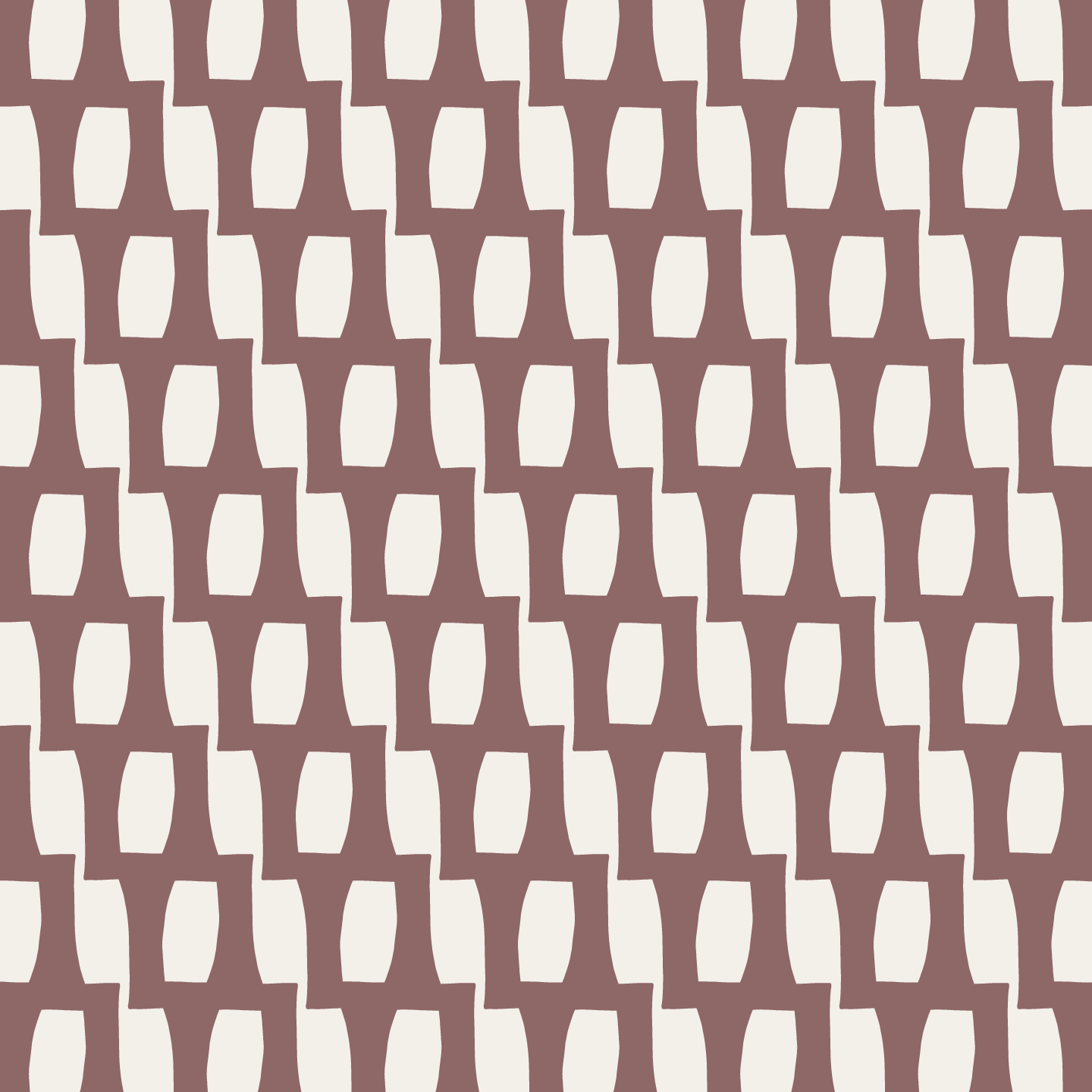 Honeycomb (Warm White/Mocha) - Fabric