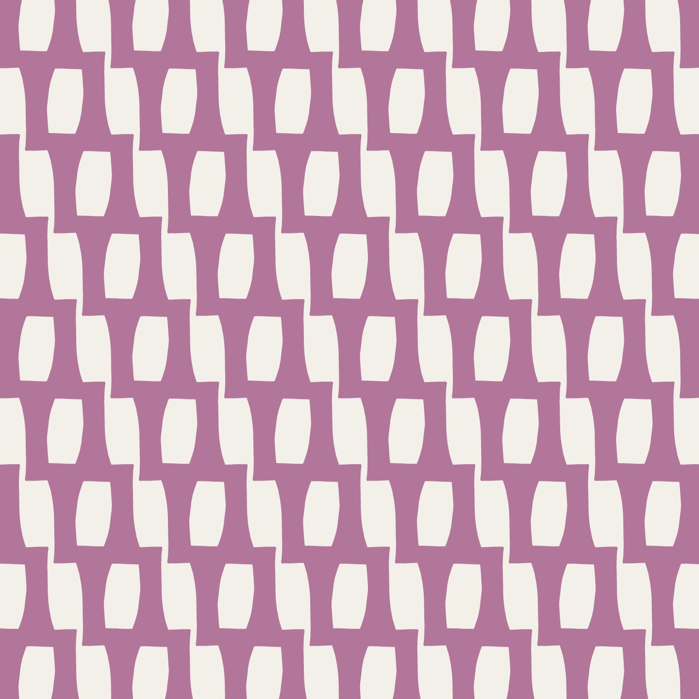 Honeycomb (Warm White/Orchid) - Fabric