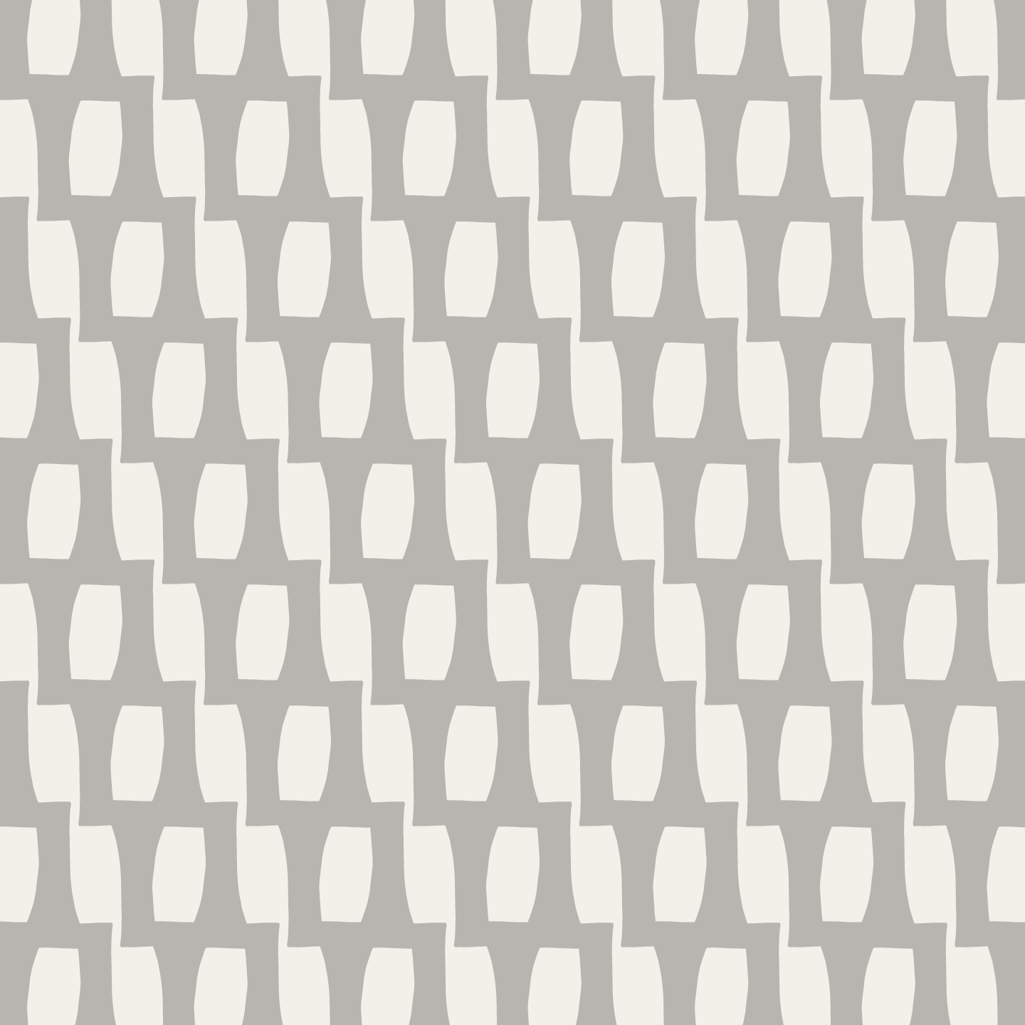 Honeycomb (Warm White/Stone Gray) - Fabric