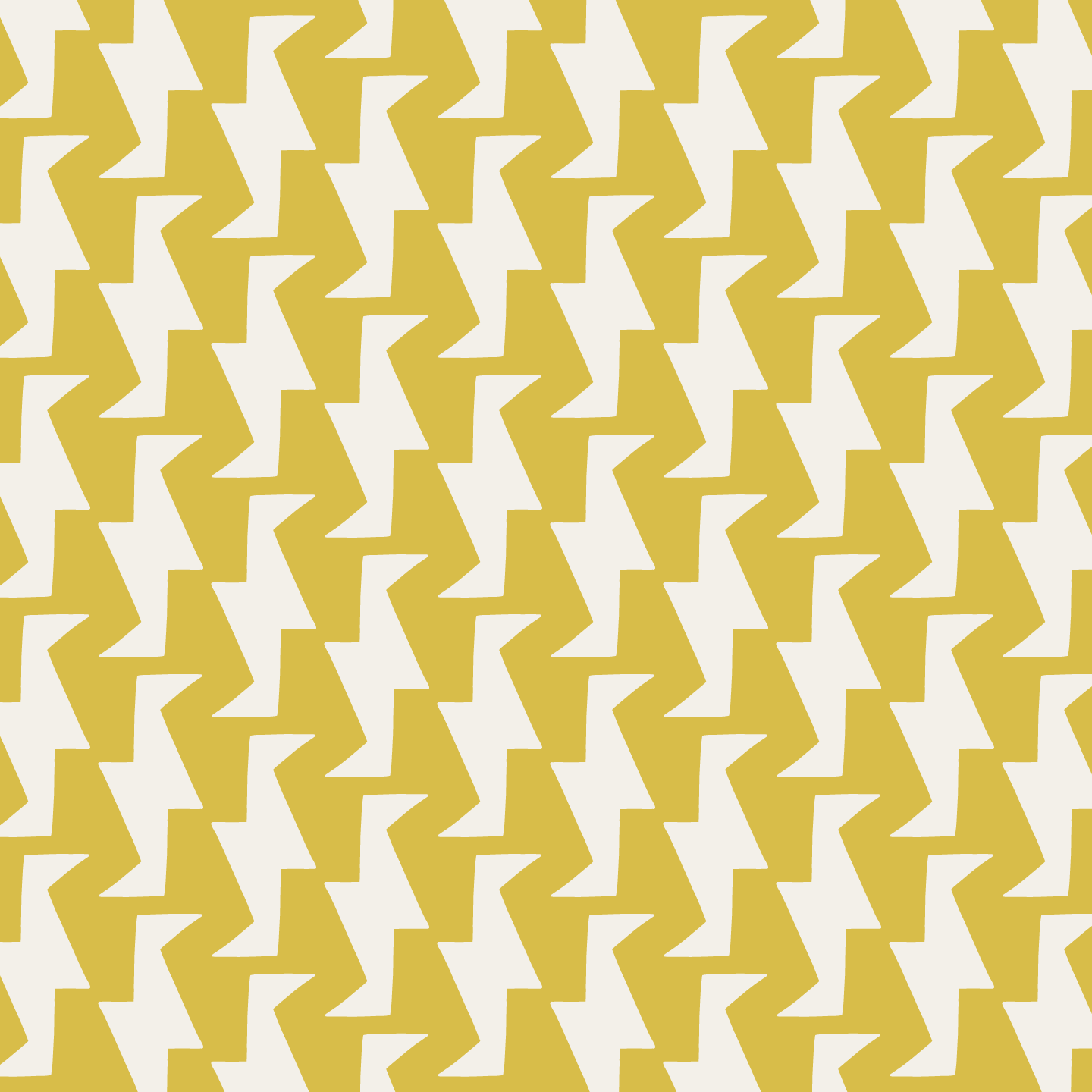 Troupe (Lemon/Warm White) - Fabric
