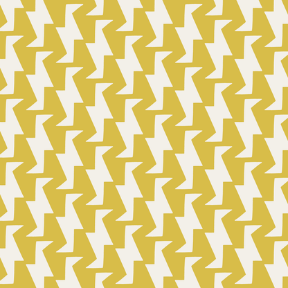 Troupe (Lemon/Warm White) - Fabric