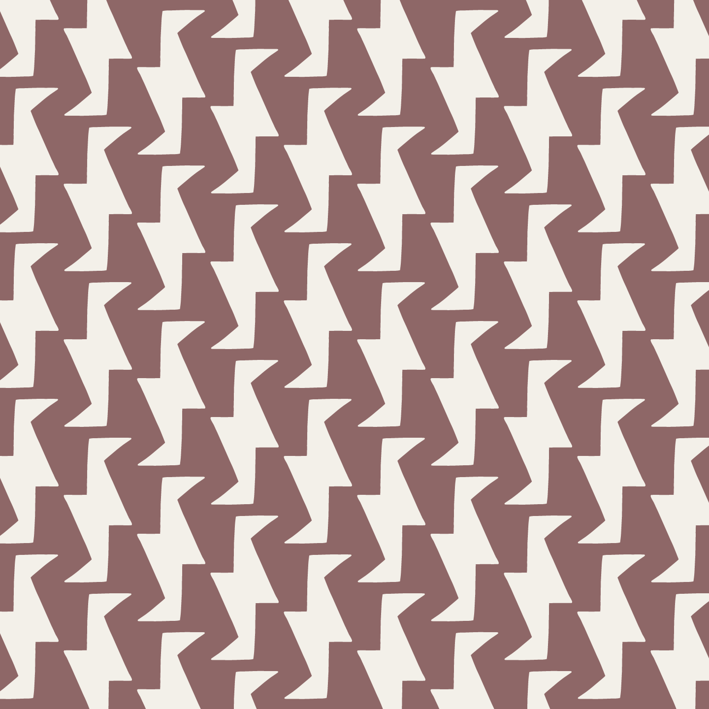 Troupe (Mocha/Warm White) - Fabric