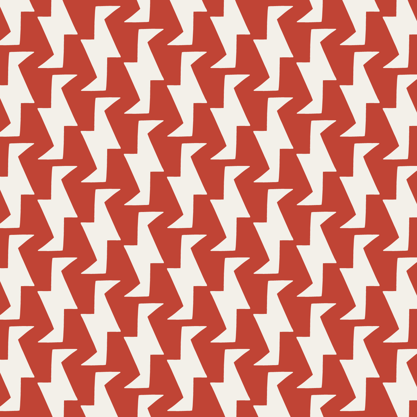 Troupe (Red/Warm White) - Fabric