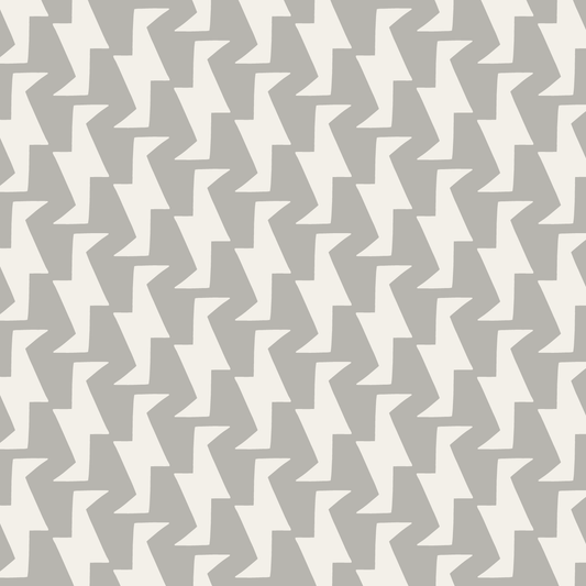Troupe (Stone Gray/Warm White) - Fabric