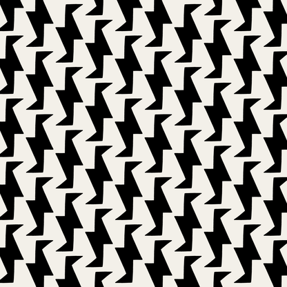 Troupe (Warm White/Black) - Fabric
